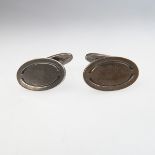 Pair Of Georg Jensen Danish Sterling Silver Cufflinks, #75