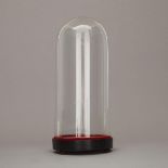 Victorian Glass Dome, mid 19th century, height 15 in — 38.1 cm