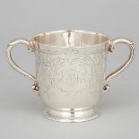 Victorian Silver Two-Handled Cup, Edward Ker Reid, London, 1858, height 2.9 in — 7.3 cm