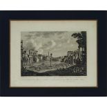 Agapito Franzetti (fl.1775-1825), FOUR VIEWS OF ROME, various sizes, largest frame 24 x 28.5 in — 61