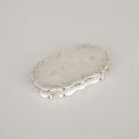 Victorian Silver Snuff Box, Francis Clark, Birmingham, 1847, length 3.1 in — 7.8 cm