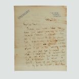 Joseph Conrad Autograph Letter to Publisher John Malaby (J.M.) Dent, c.1914, 10 x 8 in — 25.4 x 20.3