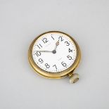 Tiffany & Co. Car Clock by Waltham Watch Co., Waltham, Mass., c.1912, diameter 2.9 in — 7.3 cm