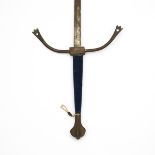 Victorian 16th century German Style Two Handed Sword, 19th century, length 55 in — 139.7 cm