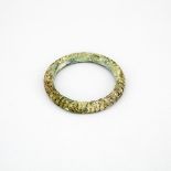 Greek or Roman Bronze Bracelet, diameter 2.8 in — 7.2 cm