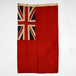 British Merchant Marine Ensign, late 19th century, 34 x 57 in — 86.4 x 144.8 cm (2 Pieces)