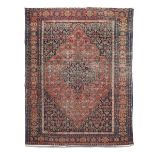 Senna Rug, Persian, c.1900, 4 ft 7 ins x 3 ft 6 ins — 1.4 m x 1.1 m