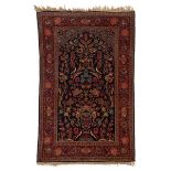 Kashan Prayer Rug, Persian, c.1910, 6 ft 9 ins x 4 ft 4 ins — 2.1 m x 1.3 m