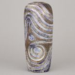 Brooklin Pottery Vase, Theo and Susan Harlander, c.1975, height 10.6 in — 26.8 cm
