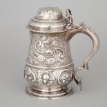 George II Silver Baluster Tankard, Thomas Whipham, London, 1751, height 9 in — 22.8 cm