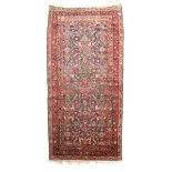 Malayer Rug, Persian, c.1920, 7 ft 2 ins x 3 ft 7 ins — 2.2 m x 1.1 m