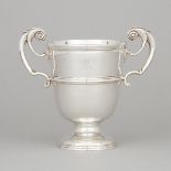 Late Victorian Irish Silver Two-Handled Cup, James Wakely & Frank Wheeler, Dublin, 1899, height 7.6