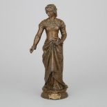 Adrien Étienne Gaudez (French, 1845-1902), LA BONTE, height 13.4 in — 34 cm