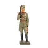 A scarce Lineol figure of Field Marshal Blomberg. In full green army uniform, complete with baton