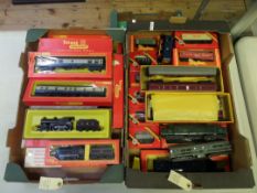 38x Tri-ang, Tri-ang-Hornby and Hornby OO Railway. A 2 Car Blue Pullman diesel unit and unpowered