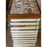 16x trays of fossil shells. A substantial collection of fossil shells, etc. Some on chalk matrix. £