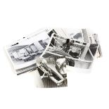 A quantity of approx 400 black and white photos. All professional shots for trade publications.