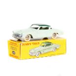 French Dinky Toys Studebaker 'Commander' (24Y). An example in light green with dark green roof,