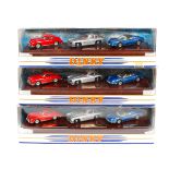 12 Matchbox Dinky 'Classic Sports Cars -Series 1' sets DY-902. Comprising - Porsche 356A, Mercedes-