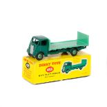 Dinky Toys Guy Flat Truck with tailboard (433). Cab and chassis in dark green, mid green loadbed,