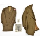An interesting WWII US Army prototype khaki jacket, known as the Eisenhower jacket, a 2 pocket BD