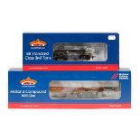 2 Bachmann Branch-Line OO locomotives. A Midland Railways Compound 4-4-0 tender locomotive RN