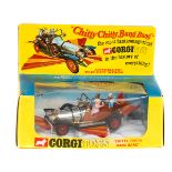 An original 1967 issue Corgi Chitty Chitty Bang Bang (266). Complete with all four original figures,