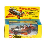 An original 1967 issue Corgi Chitty Chitty Bang Bang (266). Complete with all four original figures,