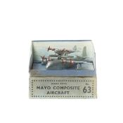 A rare 1930s Dinky Toys Mayo Composite Aircraft (No.63). Comprising a MAIA flying boat GA-DHK and