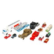A quantity of diecast vehicles by Dinky, Matchbox, Matchbox Dinky, etc. Including; commercial
