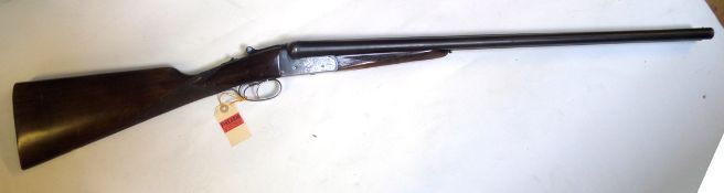 *A Spanish DB 12 bore top lever hammerless boxlock non ejector sporting gun, number 62795, 44½”