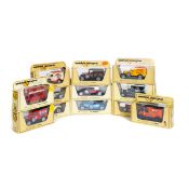 66 Matchbox Models of Yesteryear in straw boxes. Including; commercial vehicles, Ford Model T