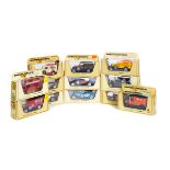 66 Matchbox Models of Yesteryear in straw boxes. Including; commercial vehicles, Ford Model T