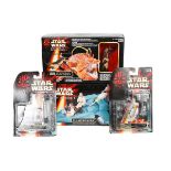 11 Star Wars Episode One, Shadows of the Empire, etc 3.75" action figure packs. Including; Dewback