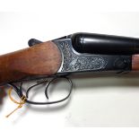 *A Russian DB 12 bore Baikal IJ 58 top lever hammerless boxlock ejector sporting gun, number K14000,