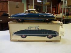 A Spanish PAYA re-issue of a large scale sports coupe. Produced from 1948-1956 and based on an