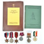 Group of 6: 1939-45 star, Burma star, War medal, India General Service medal with clasp Jummu &
