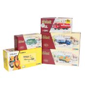 10 Corgi Heritage Collection French Commercial Vehicles. Saviem Bache - Renault Monte-Carlo 71006.