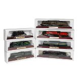 A quantity of Atlas Editions static display locomotives of the World. Including - L MS Duchess of