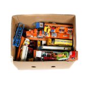 A large quantity of assorted mostly loose die-cast toys and models by various makes. Including