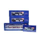 8 items of Bachmann Liliput HO gauge model railway. Including; 2 diesel locomotives; A DB Class 69