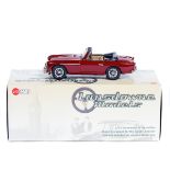 Lansdowne Models 1956 Aston Martin DB 2-4 Convertible (LDM.96a). Example in maroon with tan