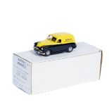 Kenna Models. Standard Vanguard van (No.17). Example in Dunlop yellow and black livery. Boxed with