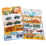 8 Matchbox Superfast 75 Series "Two" Packs. Including; TP-2 Police Car & Fire Engine. TP-7 Emergency