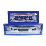 2 Bachmann Liliput HO gauge German locomotives. A DB Class 69 Bo-Bo Diesel loco, 69 901, in