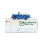 Lansdowne Models 1954 Hillman Minx Convertible (LDM.111). Example in Quartz Blue with tan