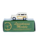 Lansdowne 1956 Ford Squire Estate (LDM20). An example in fawn with similar interior. Boxed with