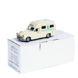 Kenner Models Standard Vanguard Ambulance (No.192). 1/600 finished in cream with 'Standard Motor