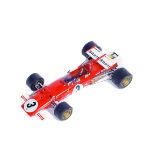 Grand Prix Classics 1:18 scale 1970 Ferrari 312B F1. A well detailed model in Italian Racing Red