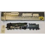 A Wrenn OO gauge BR Re-built West Country Class 4-6-2 locomotive. Dorchester 34042, in lined dark